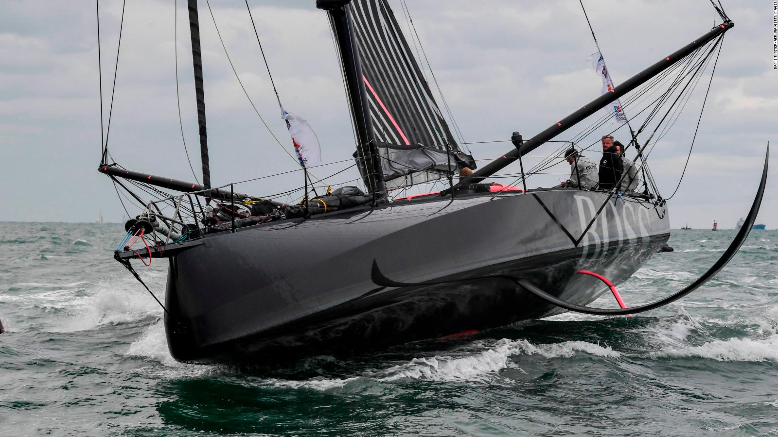 Alex Thomson's $7.7 million Hugo Boss racing yacht damaged in collision ...