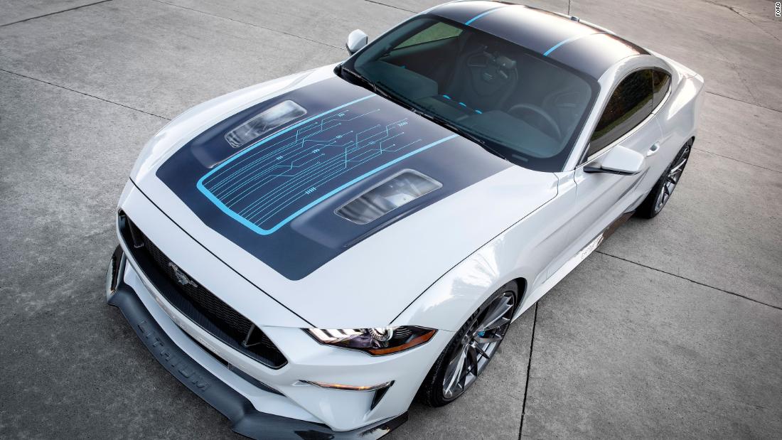  Ford revela el Mustang Lithium eléctrico con caballos de fuerza