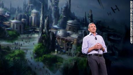 At the company&#39;s D23 Expo in 2015, Iger announced plans to build Star Wars-themed lands. The parks opened at Disneyland and Disney World earlier this year. (Jesse Grant/Getty Images for Disney)