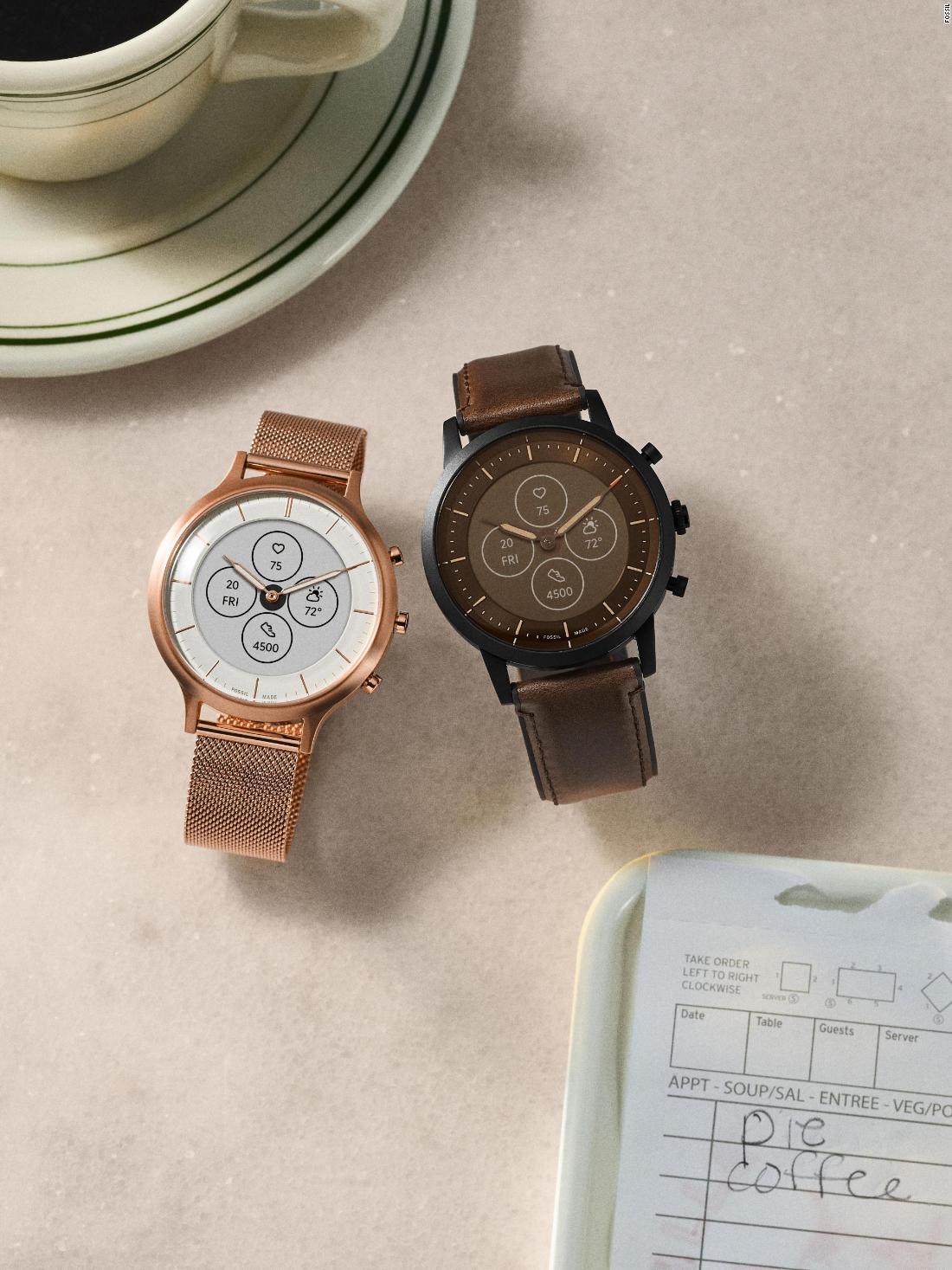 fossil hybrid smartwatch video