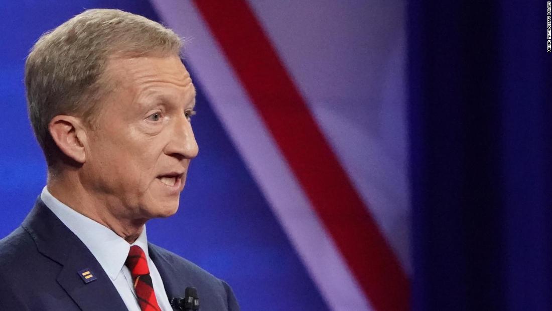 Tom Steyer to appear at CNN town hall