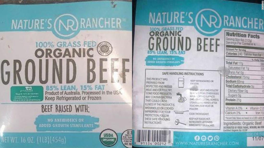 Beef recall More than 130,000 pounds of ground beef recalled for