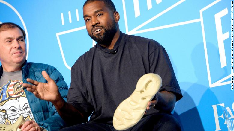 Kanye West Says He May Change Name To Christian Genius Billionaire Kanye West Cnn