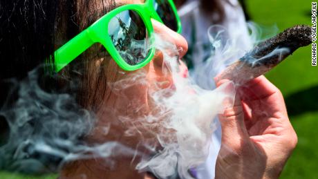 Marijuana use is rising among young adults, especially college students, study shows