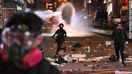Man set on fire in Hong Kong hours after protester was shot