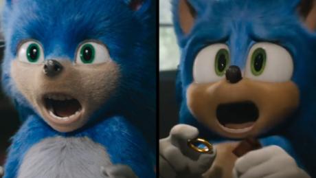 Sonic S New Look Dials Back The Teeth Cnn Video