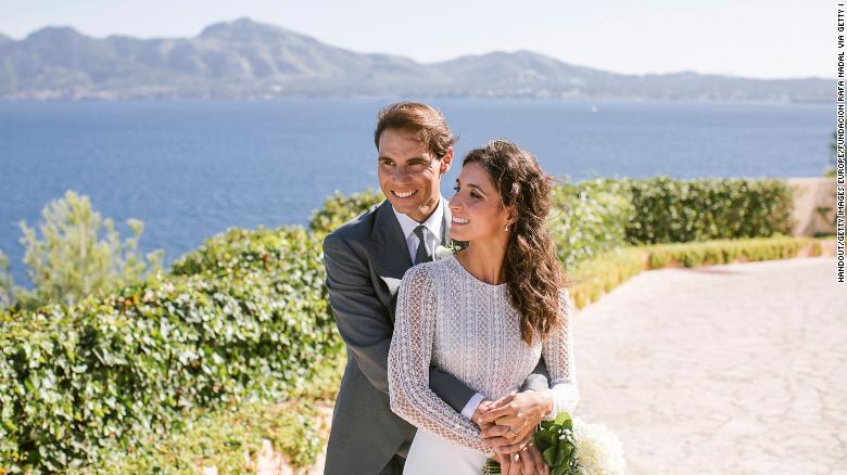 Nadal and Xisca Perello tied the knot on October 19. 