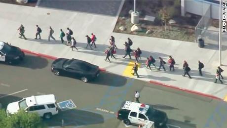 After Parkland, Saugus High students walked out to protest school shootings. Thursday, their school was the target