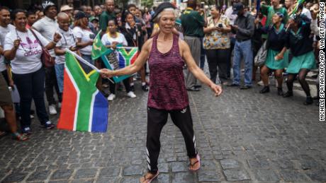 South Africans of all races celebrated together as the Springboks paraded the Webb Ellis Cup around the country. But not everyone has joined in the fun.