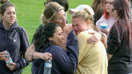 Some ran. Others hid. Their parents worried. Inside the panic-filled moments after the California school shooting