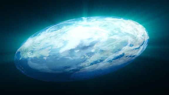 theory behind flat earth