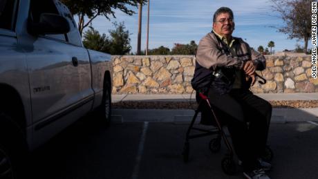 Arnulfo Rascon injured his knee as he tried to escape gunfire during the August 3 mass shooting in El Paso.