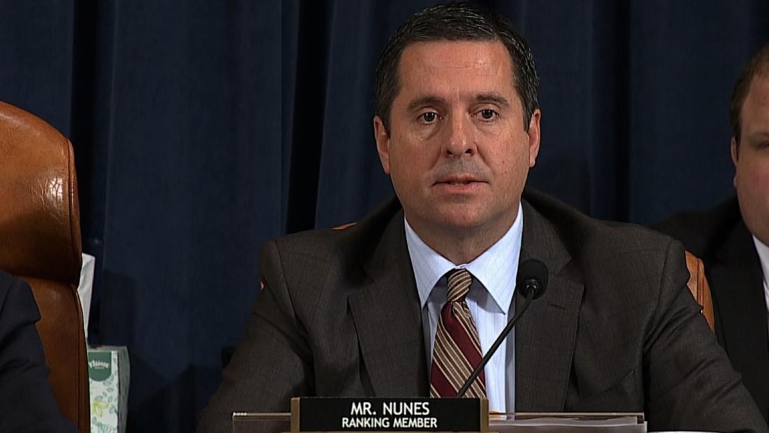 Devin Nunes Full Opening Statement Cnn Video 