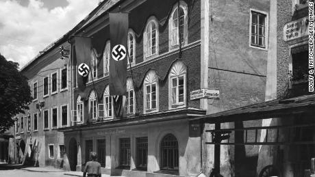 The property pictured during the Nazi era, circa 1939.