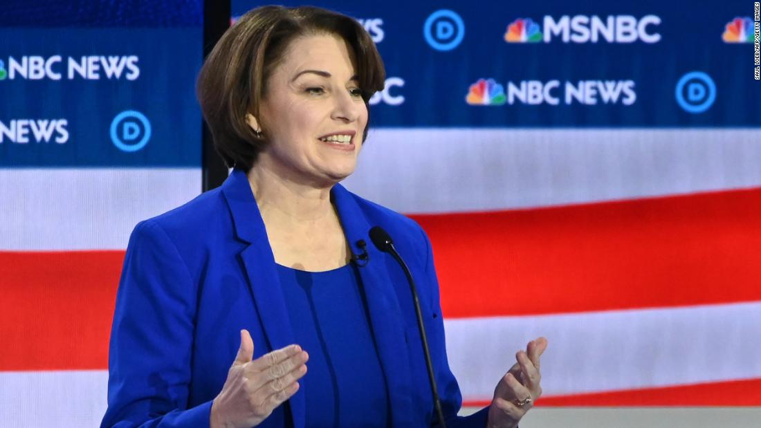 Klobuchar: If you think a woman can't beat Trump, 'Nancy Pelosi does it every single day'