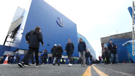 Goodison Park is home to Everton Football Club.