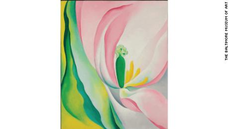 Georgia O&#39;Keeffe . Pink Tulip. 1926. The Baltimore Museum of Art