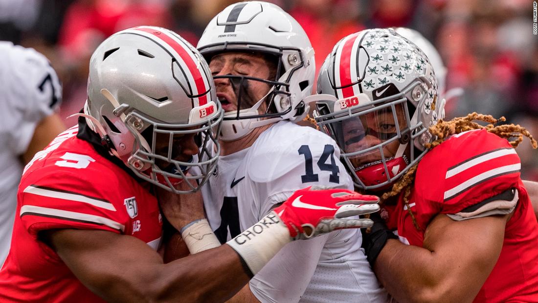 Ohio State's Chase Young returns after 2game suspension and breaks