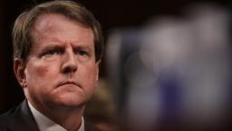 Apple informed former White House counsel Don McGahn and wife that their records were sought by DOJ in 2018