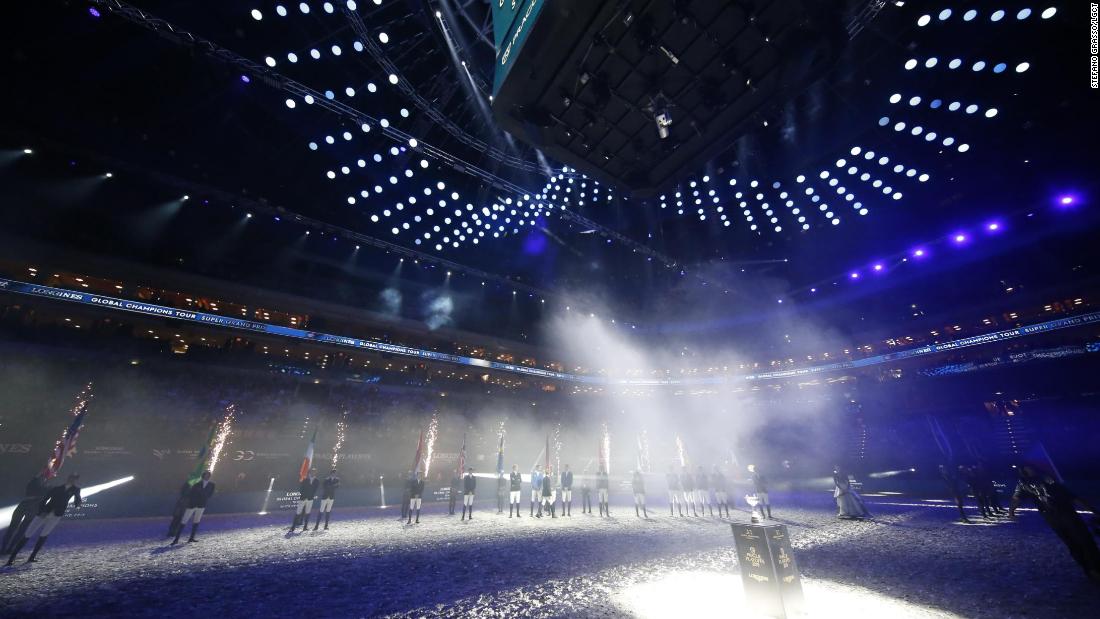 &lt;strong&gt;Prague: &lt;/strong&gt;The season champions walk into the O2 arena ahead of the Longines Global Champions Tour Super Grand Prix at the GC Prague Playoffs.&lt;strong&gt;  &lt;/strong&gt;