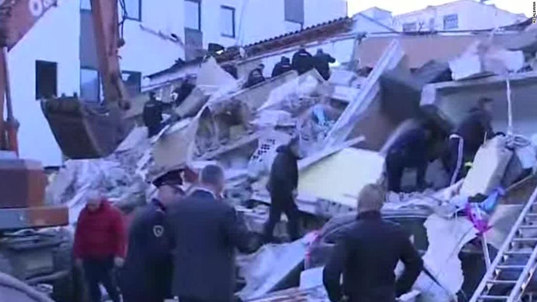 Albania Hit With Magnitude 6 4 Earthquake CNN Video   191126012021 Albania Earthquake November 26 2019 01 Super Tease 