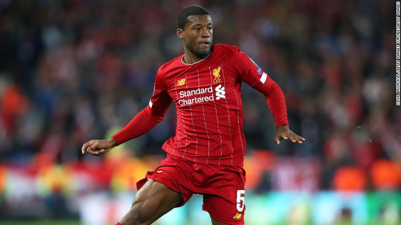 ผลการค้นหารูปภาพสำหรับ Georginio Wijnaldum is ready to walk off pitch if subjected to racist abuse