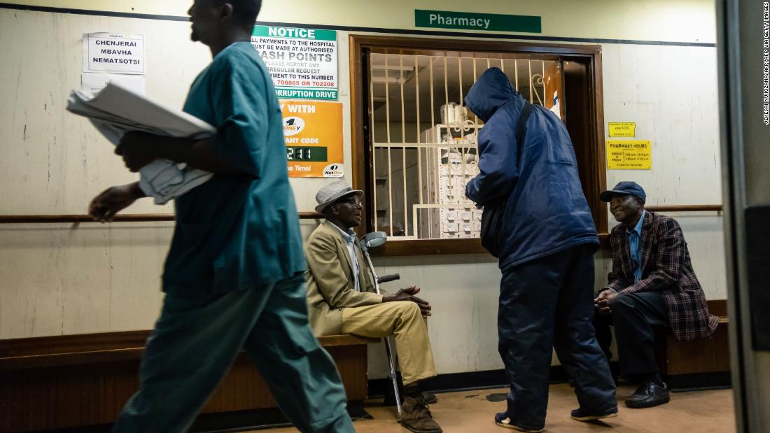 Doctors warn that health care in Zimbabwe could collapse as hospitals are overwhelmed amid Covid cases