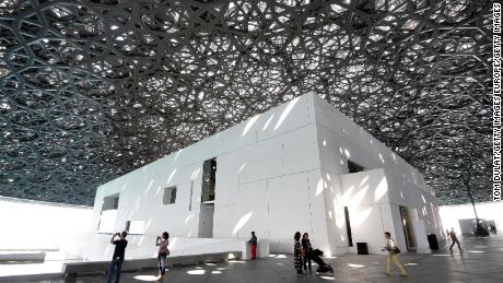 The Louvre Abu Dhabi.