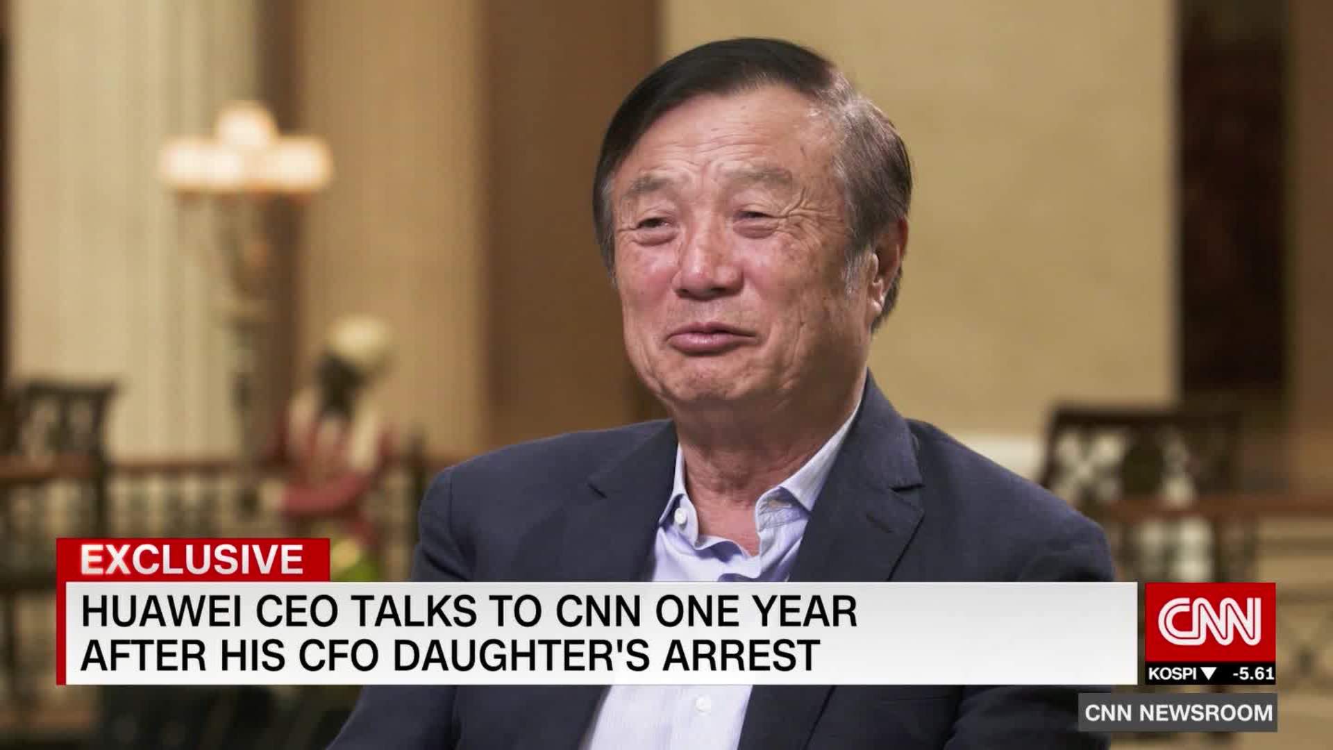 Huawei Ceo Ren Zhengfei Says Daughter Should Be Proud She Became A Bargaining Chip In Us China Trade War Cnn