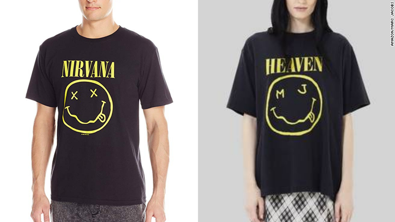Marc Jacobs Countersues Nirvana Over Smiley Face T Shirt Design Cnn Style