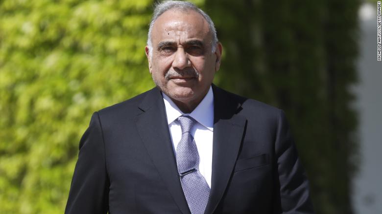 Iraqi Prime Minister Adil Abdul Mahdi says he will resign 