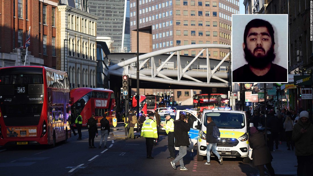 London Bridge Stabbing Suspect Named As 28-year-old Usman Khan, Who Was 