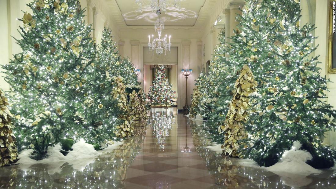 white house tours christmas 2020 Melania Trump Highlights Spirit Of America For Holiday Decoration Theme Cnnpolitics white house tours christmas 2020