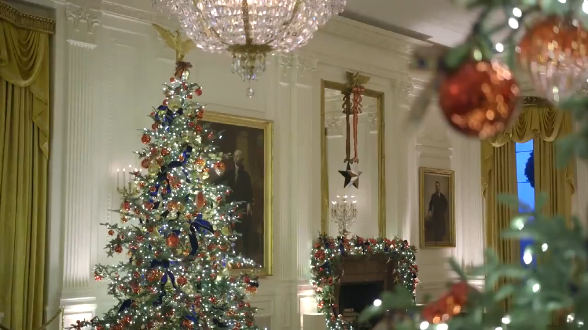 Melania Trump Highlights Spirit Of America For Holiday Decoration Theme Cnn