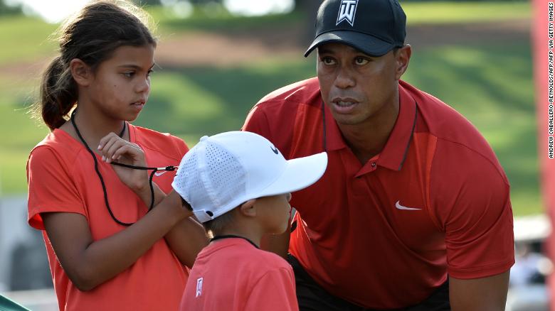 Tiger Woods: My kids hardly mention Masters win 