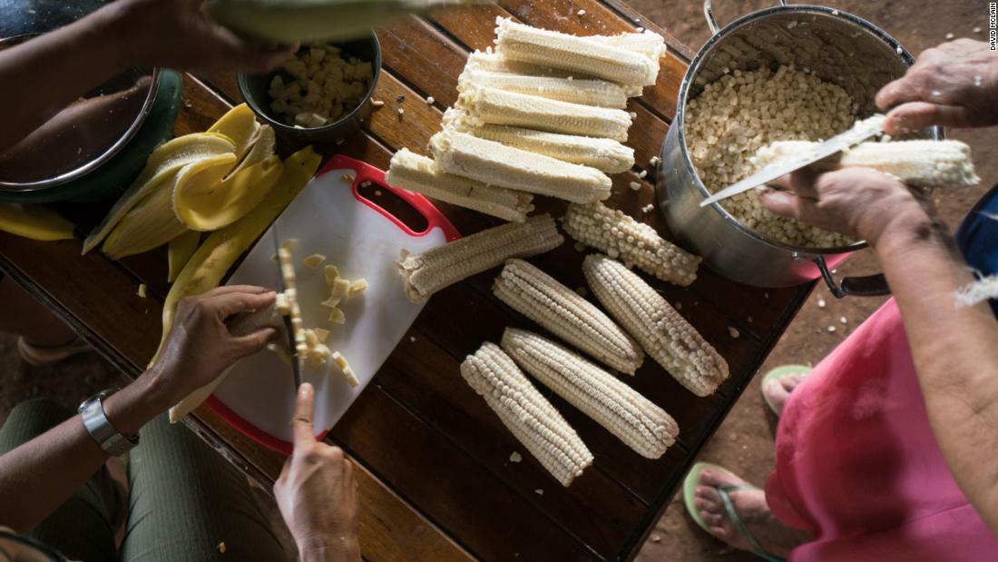 Lime-treated ground corn, or nixtamal, is used to make tortillas eaten at breakfast, lunch and dinner. It increases the body&#39;s ability to absorb calcium, iron and minerals.