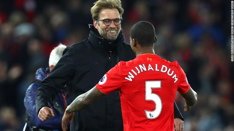 Jurgen Klopp signed Georginio Wijnaldum from Newcastle in 2016. 