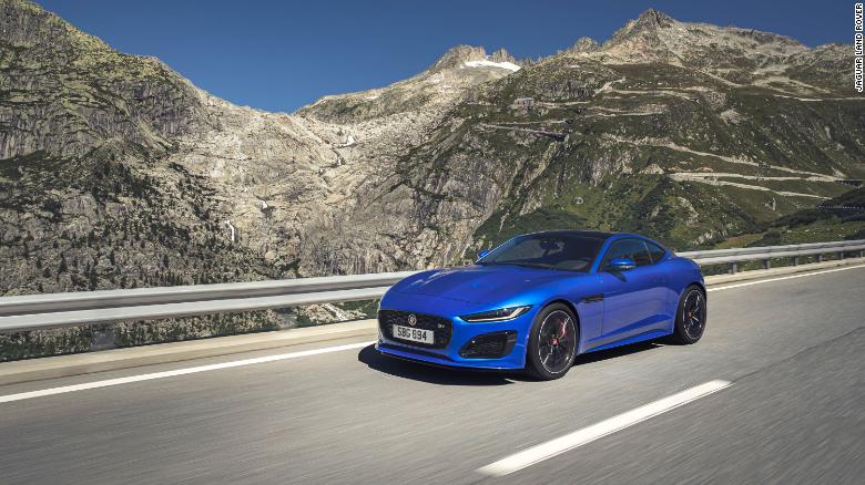 The new F-Type has smoother lines and a deeper, wider grill.