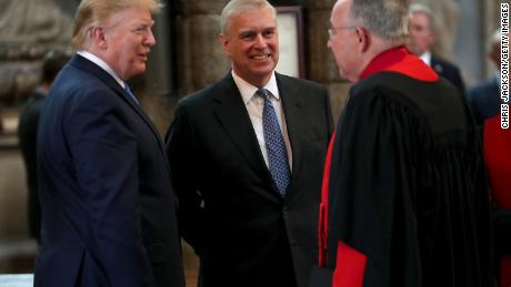 Trump says he doesn&#39;t know Prince Andrew. Photos tell a different story.