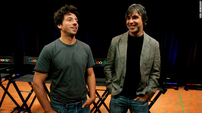 Google co-founders stepping down from executive roles