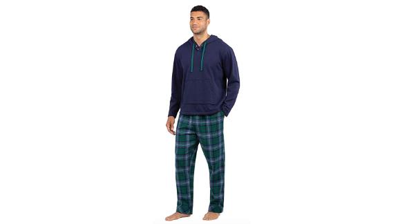 mens jogger christmas pajamas