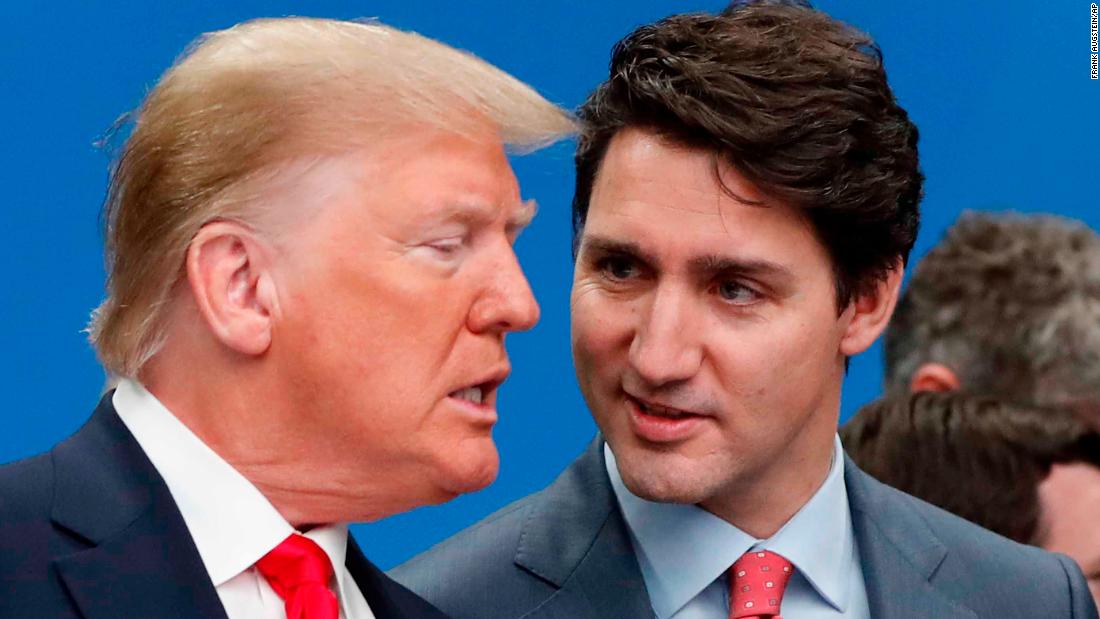 Trump Calls Trudeau 'two-faced' After Viral Video - CNN Video