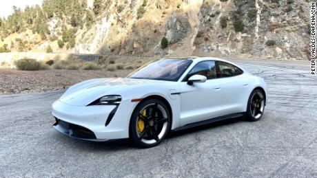 Despite having four doors, the Porsche Taycan looks and feels surprisingly like a proper sports car.