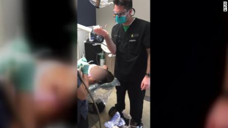 A dentist was filmed extracting a tooth while on a hoverboard. He was found guilty on 46 counts