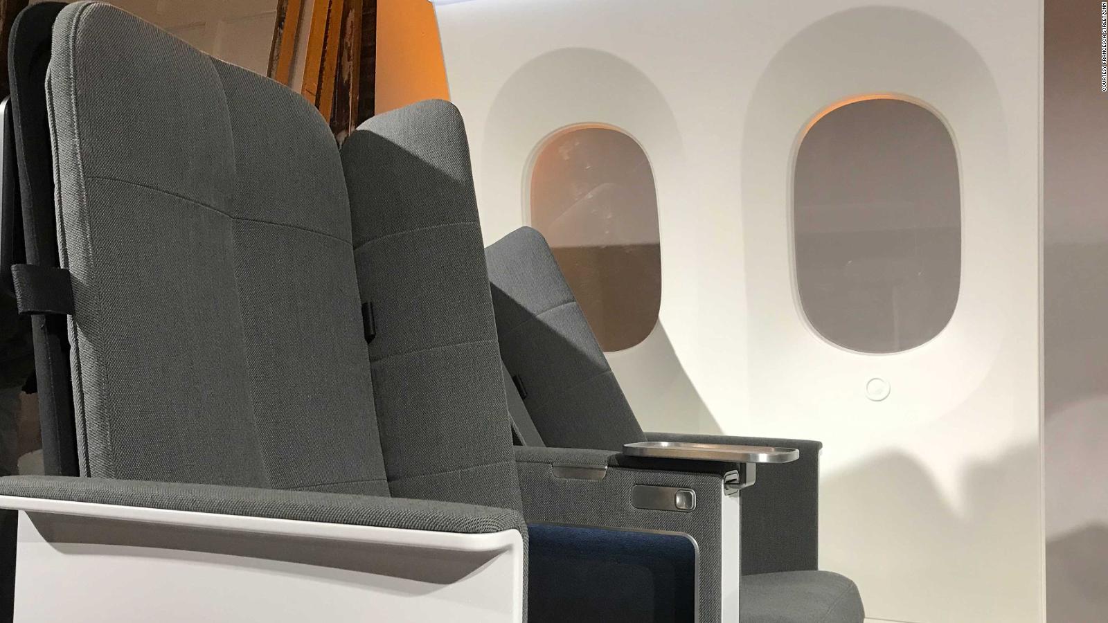 New Airplane Seat Design Will Make It Easier To Sleep In Economy