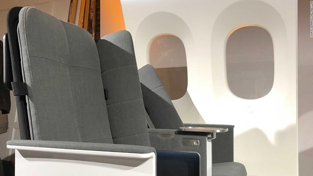 It may not cure jet lag, but this new seat design could help you leave the plane feeling more rested. It comes with &quot;padded wings&quot; that fold out from behind both sides of the seat back, making it easier to sleep. Called &quot;Interspace,&quot; it&#39;s the work of Universal Movement, a spin-off from London-based design company New Territory.