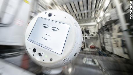 This robot is helping astronauts on the space station with tasks, stress and isolation 