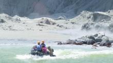 Tour operators evacuate tourists from White Island.