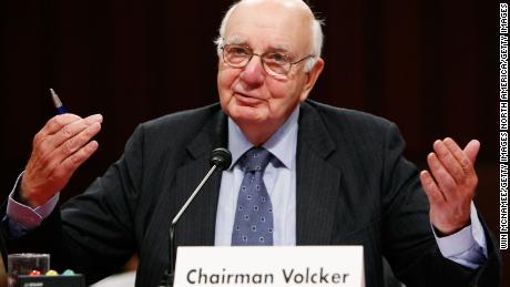 Former Fed chair Paul Volcker dead at 92