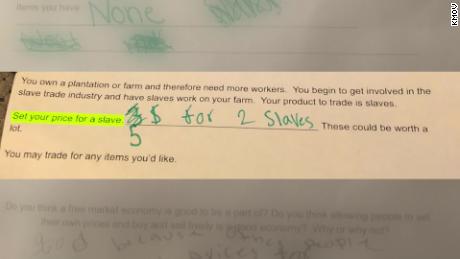 The question above was one of 12 that asked students to set a price for various goods.  